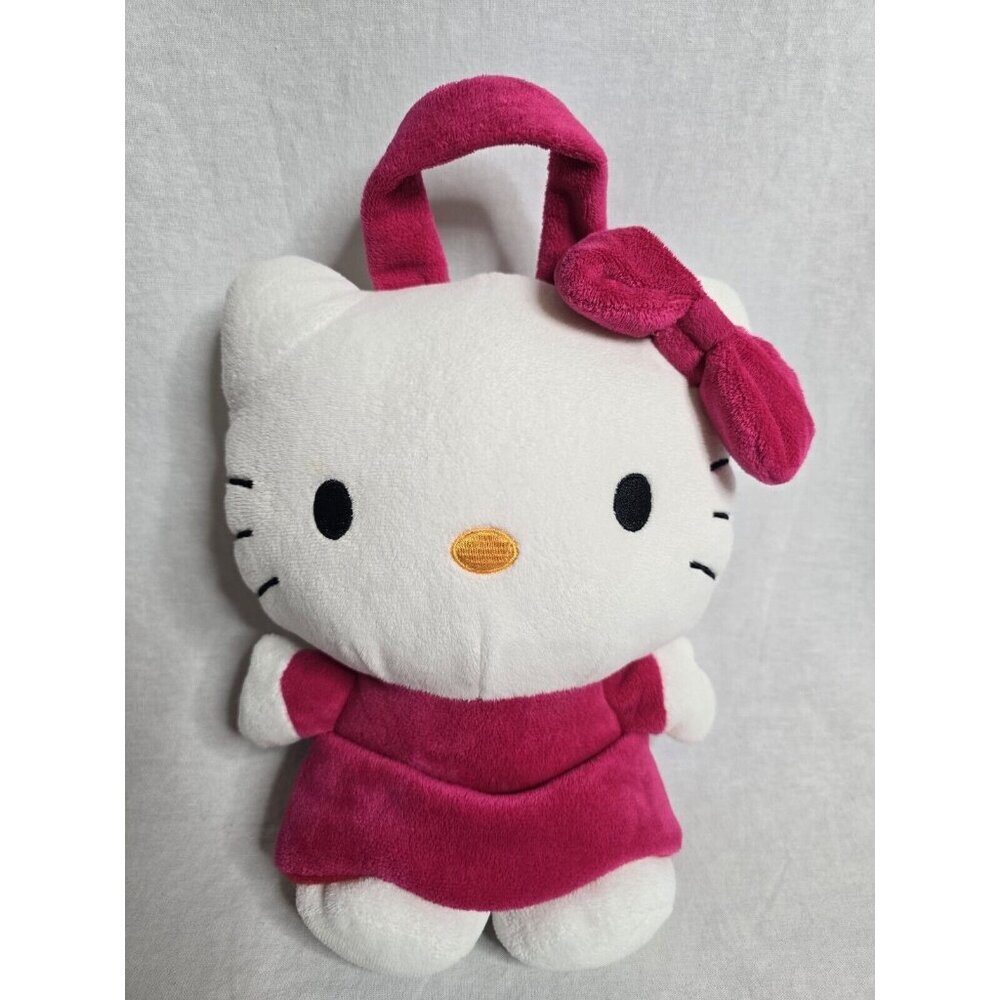 H&M Hello Kitty by Sanrio Plush Bag With Zippered Pouch